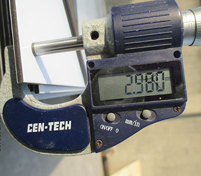 alucobond panel check before shipping